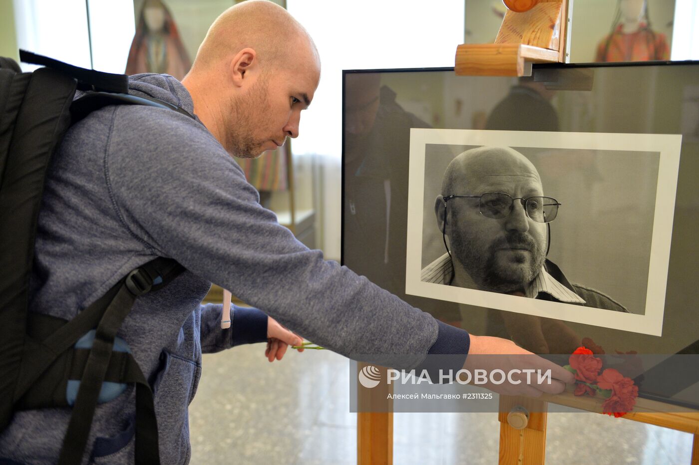 Открытие выставки фотографа Валерия Левитина в Омске