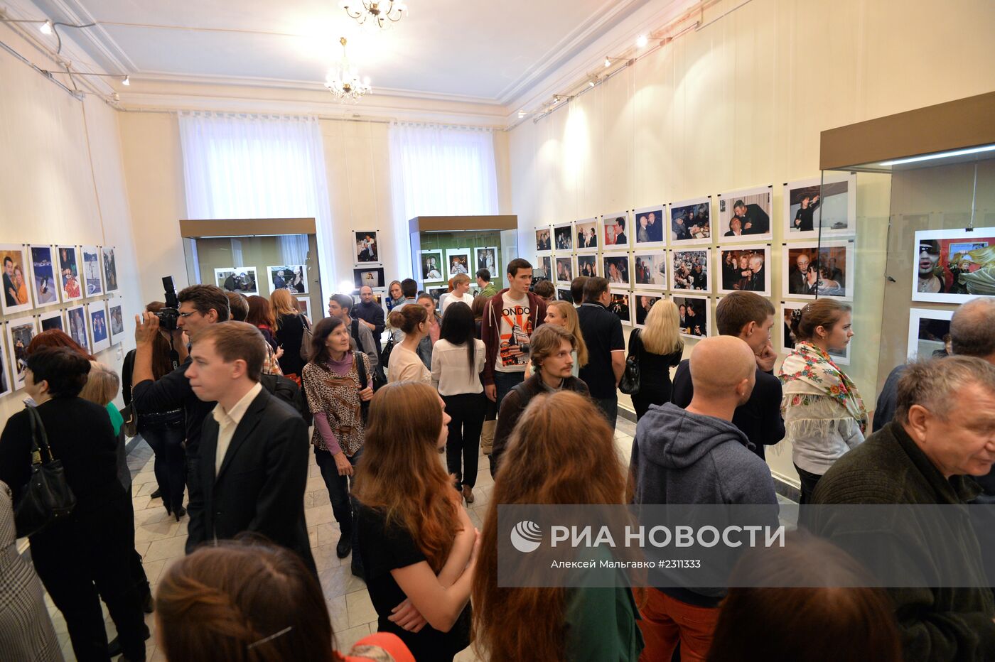 Открытие выставки фотографа Валерия Левитина в Омске