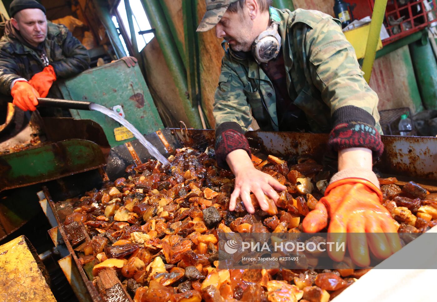 Предприятие "Янтарный комбинат" в Калининградской области