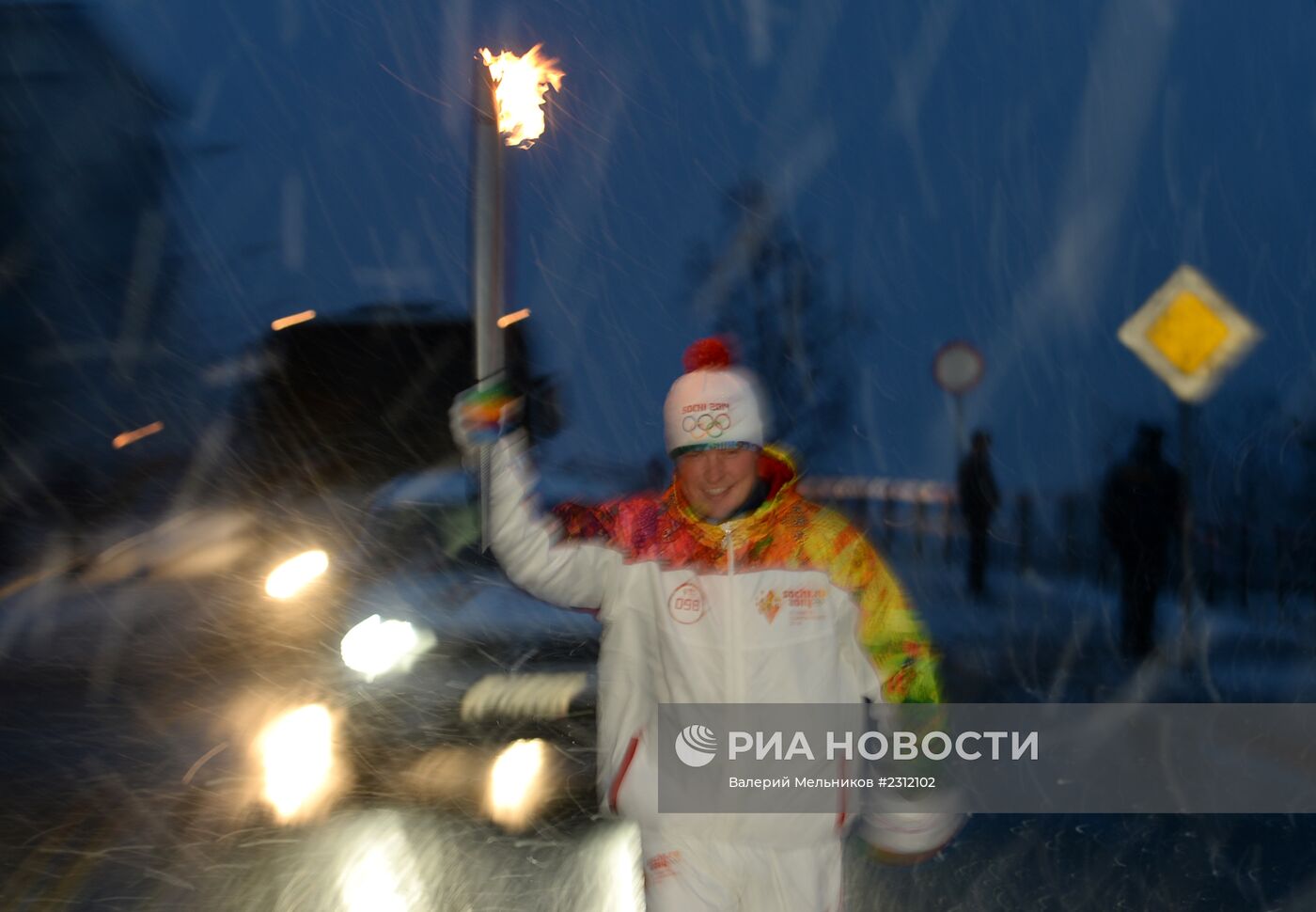 Эстафета Олимпийского огня. Архангельская область