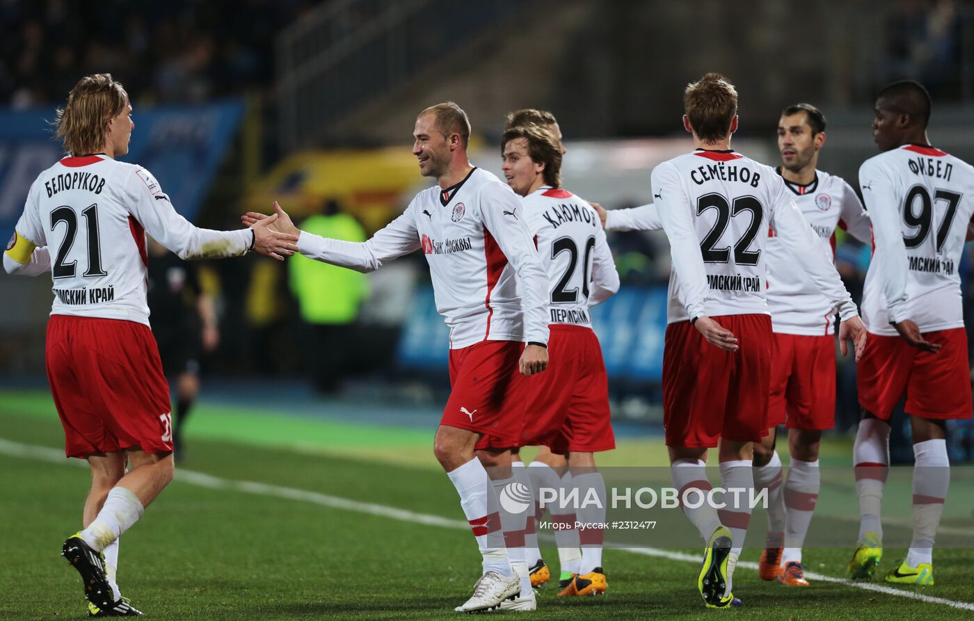 Футбол. РФПЛ. Матч "Зенит" - "Амкар"