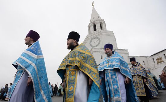 Крестный ход в честь праздника Казанской иконы Божией Матери