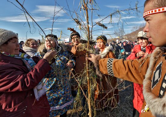 Корякский праздник "Хололо" на Камчатке
