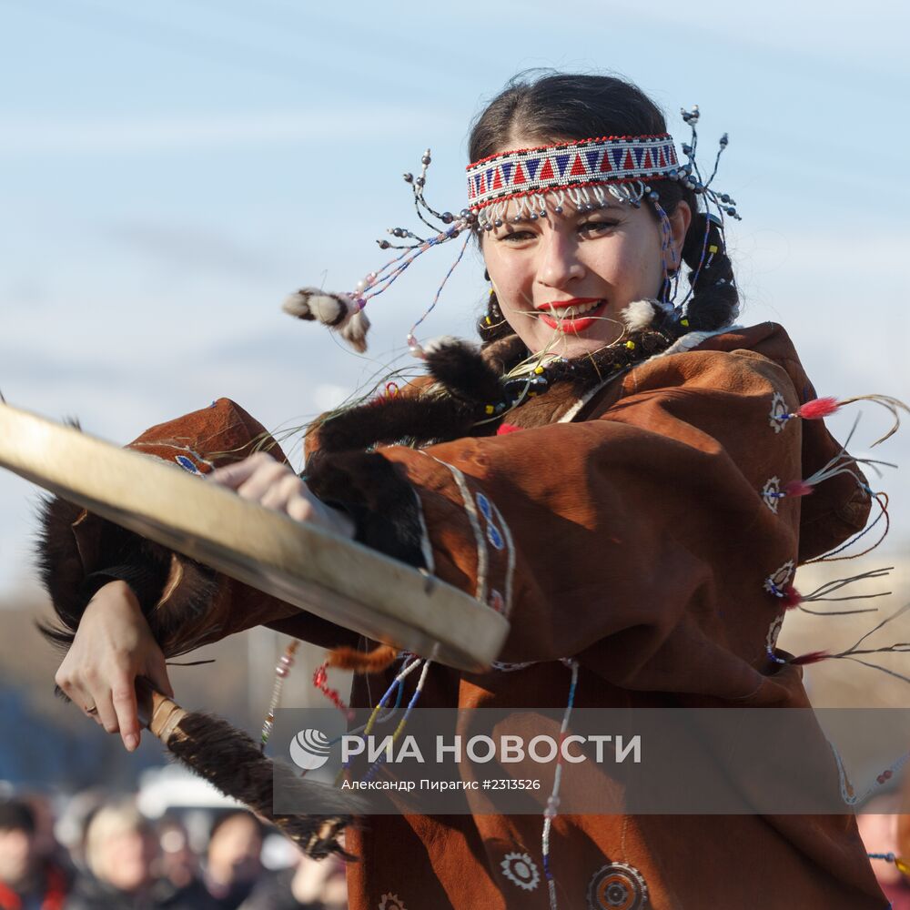 Корякский праздник "Хололо" на Камчатке