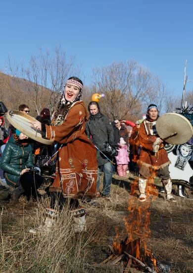 Корякский праздник "Хололо" на Камчатке