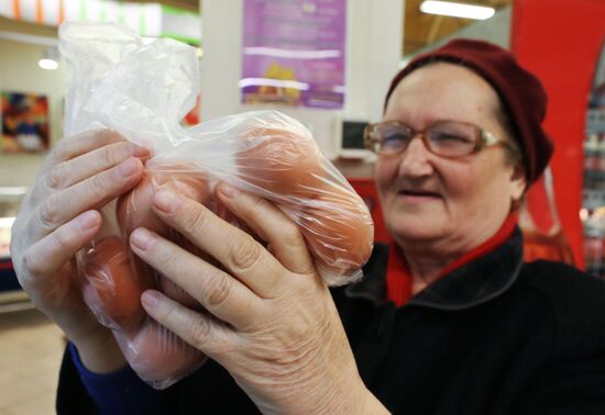 Продажа куриных яиц в Калининградской области