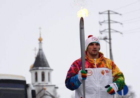 Эстафета Олимпийского огня. Нефтеюганск