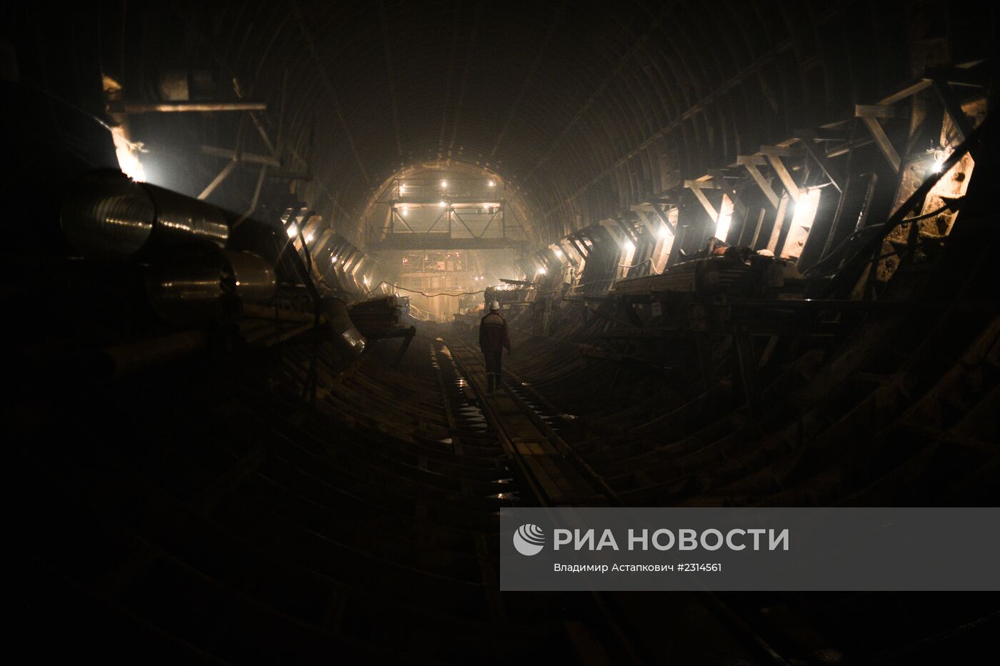 Строительство станции метрополитена "Петровская-Разумовская 2"