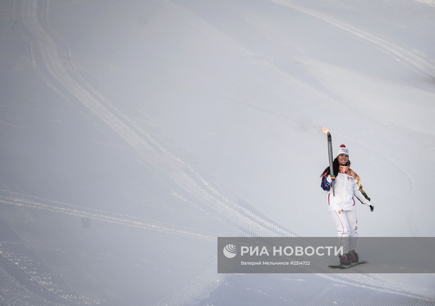 Эстафета Олимпийского огня. Ханты-Мансийск