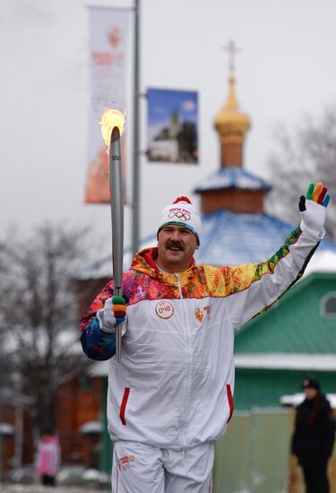 Эстафета Олимпийского огня. Ханты-Мансийск