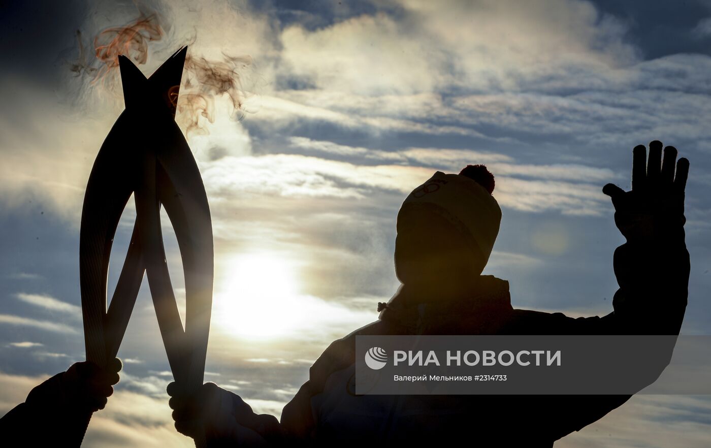 Эстафета Олимпийского огня. Ханты-Мансийск