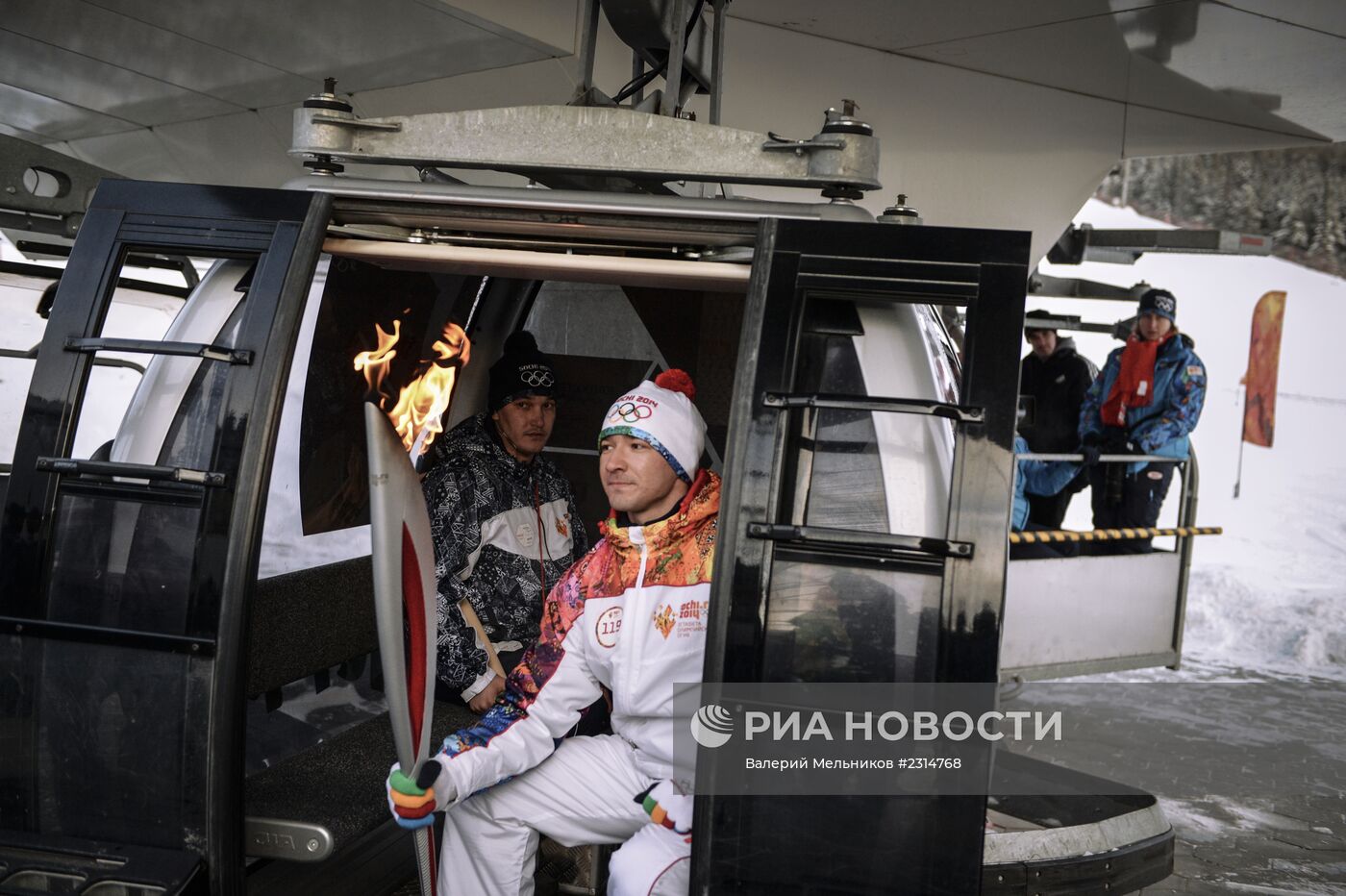 Эстафета Олимпийского огня. Ханты-Мансийск