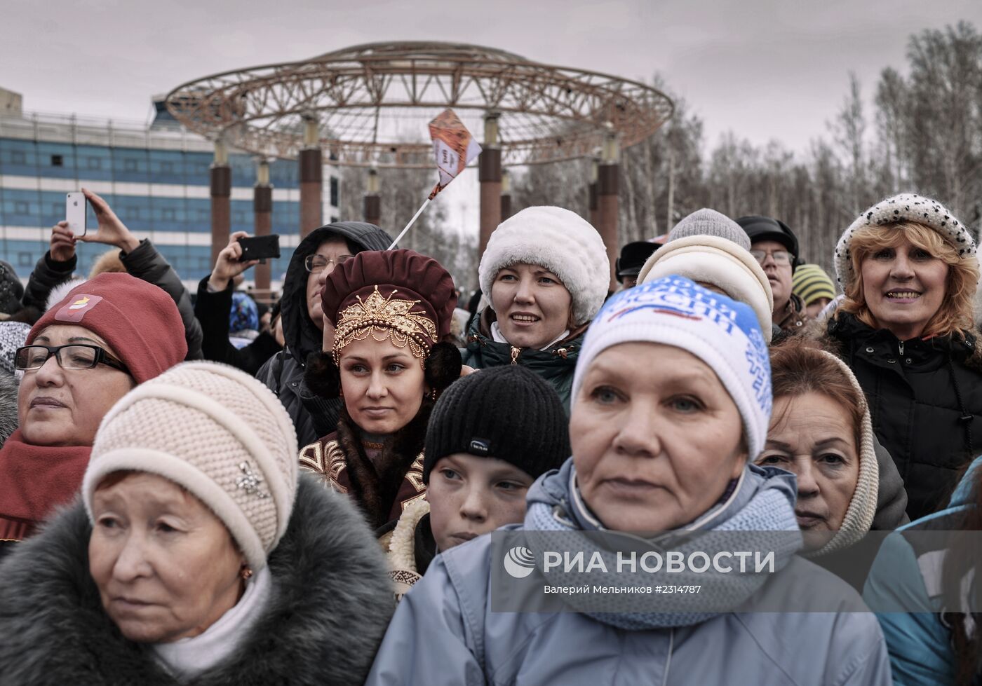 Эстафета Олимпийского огня. Ханты-Мансийск