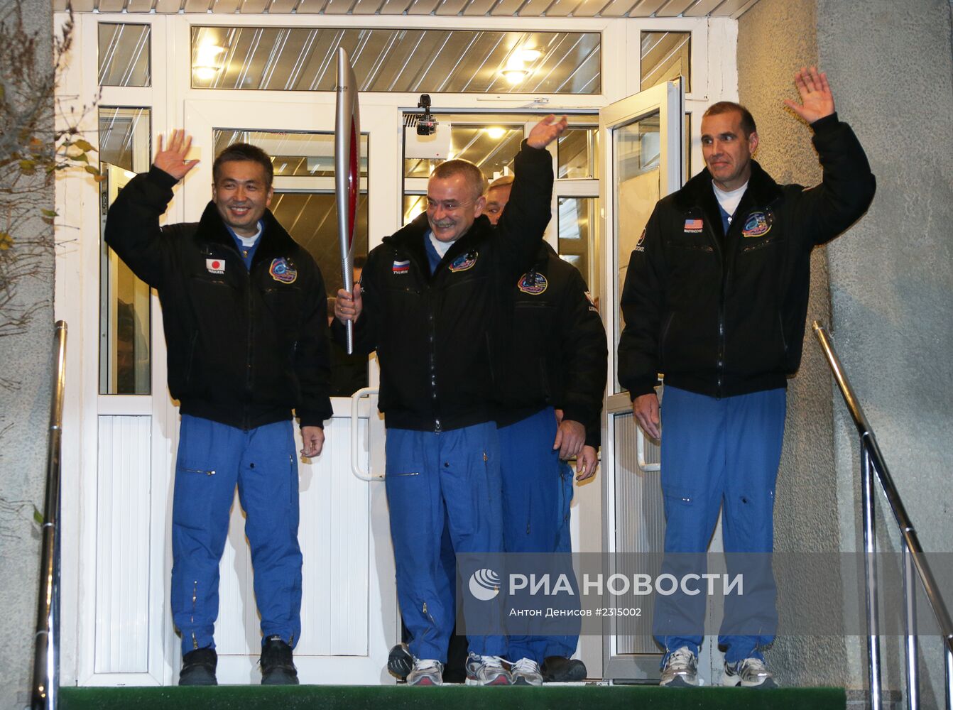 Старт РН "Союз-ФГ" с пилотируемым кораблем "Союз ТМА-11М"