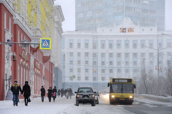 Города России. Норильск