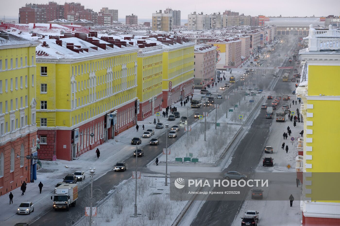 Города России. Норильск