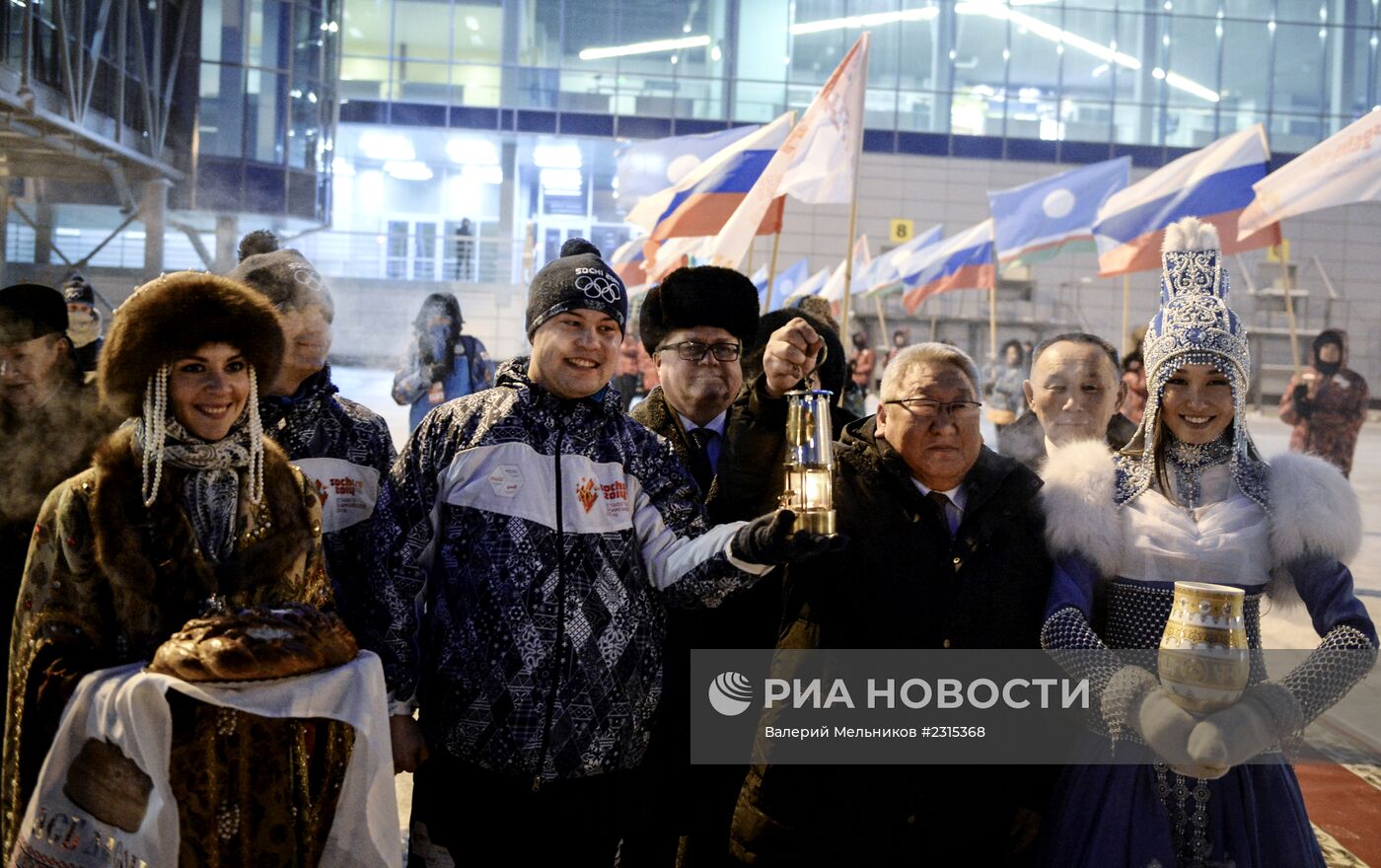 Олимпийский огонь прибыл в Якутск