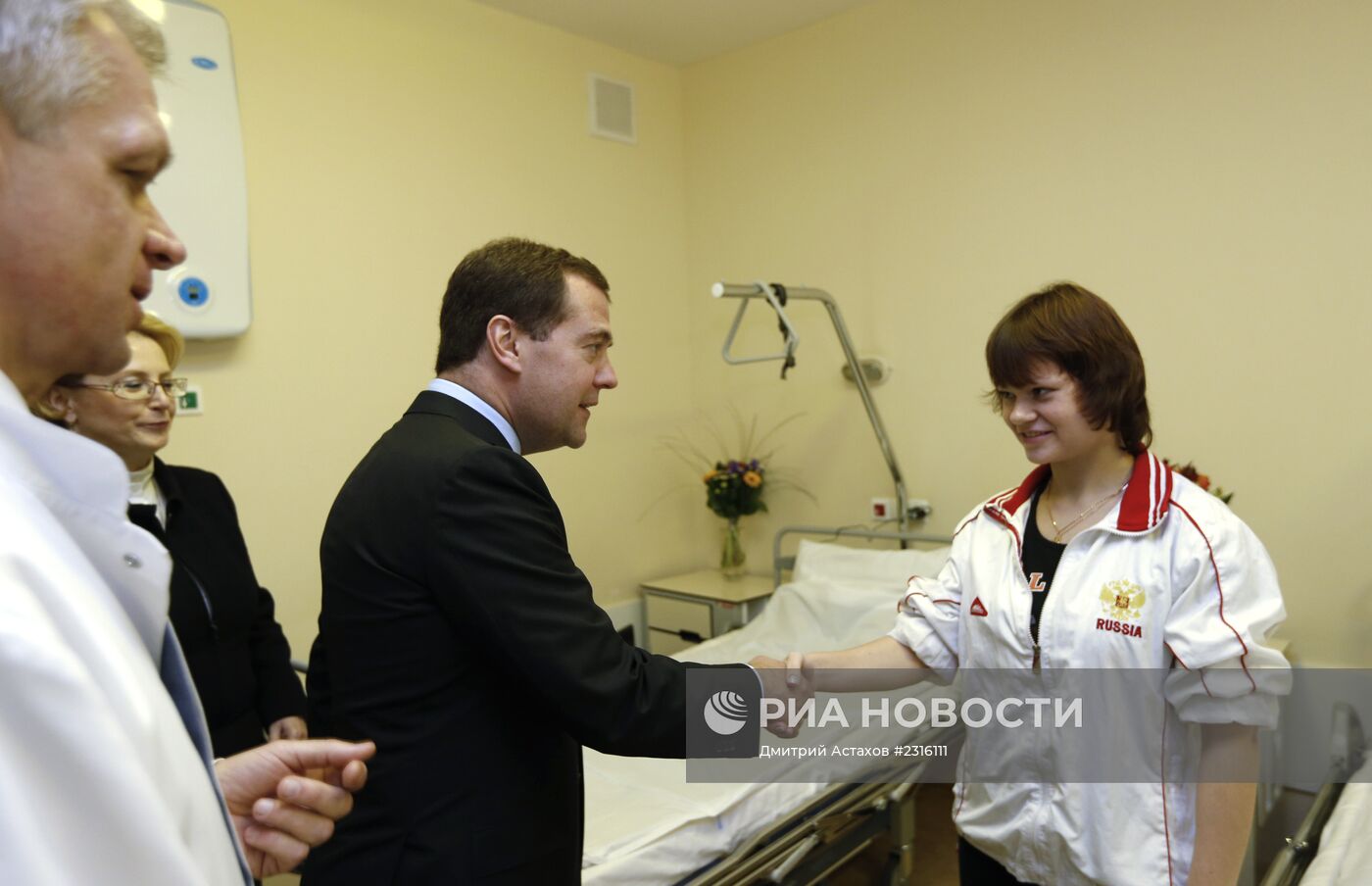 Д.Медведев посетил Городскую клиническую больницу № 67