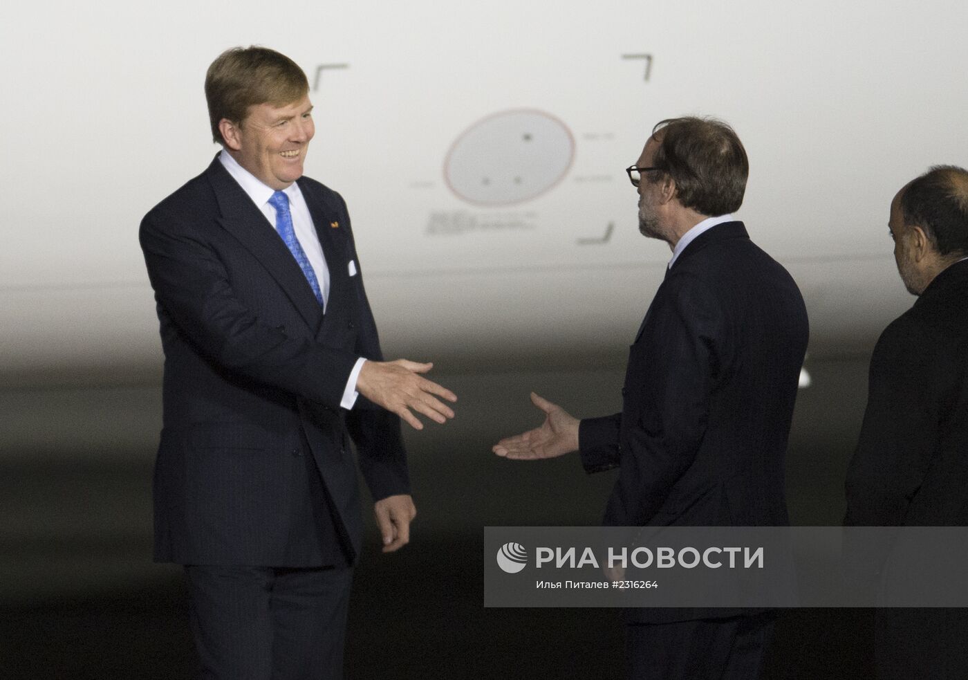 Король Нидерландов Виллем-Александр и королева Максима прибыли в Россию