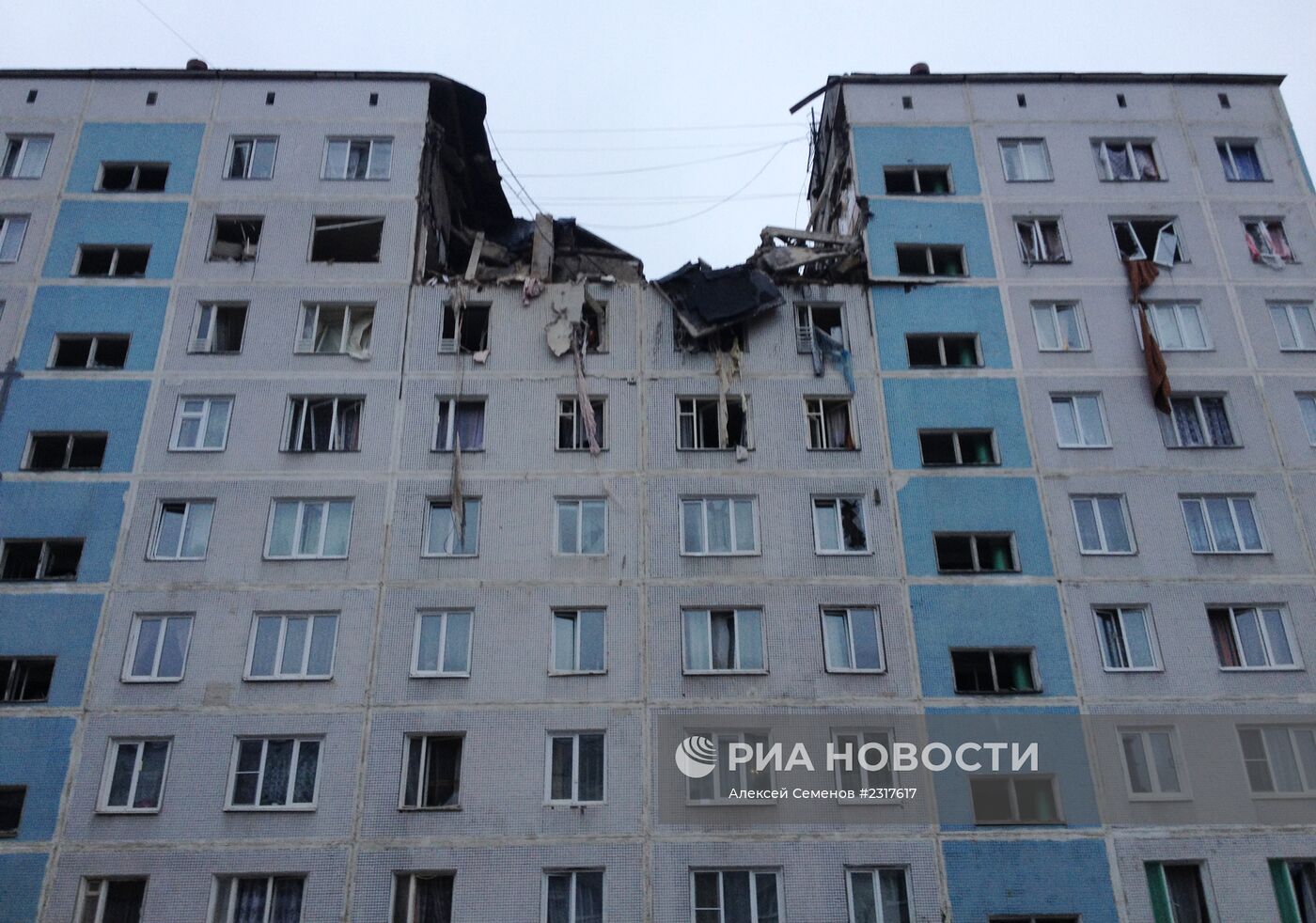 Взрыв газа произошел в девятиэтажке в Подмосковье | РИА Новости Медиабанк