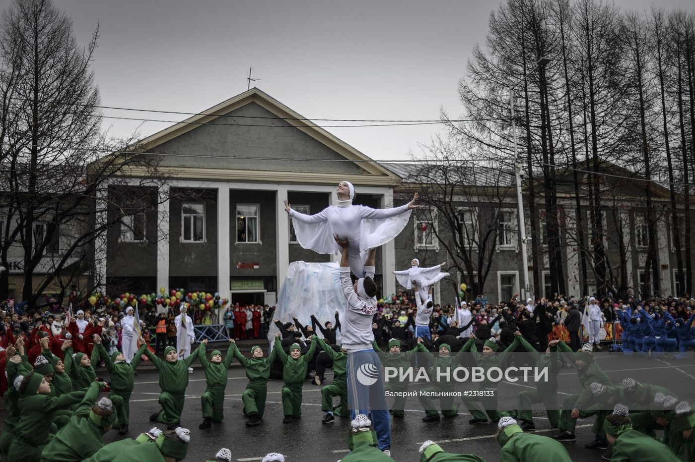 Эстафета Олимпийского огня. Елизово