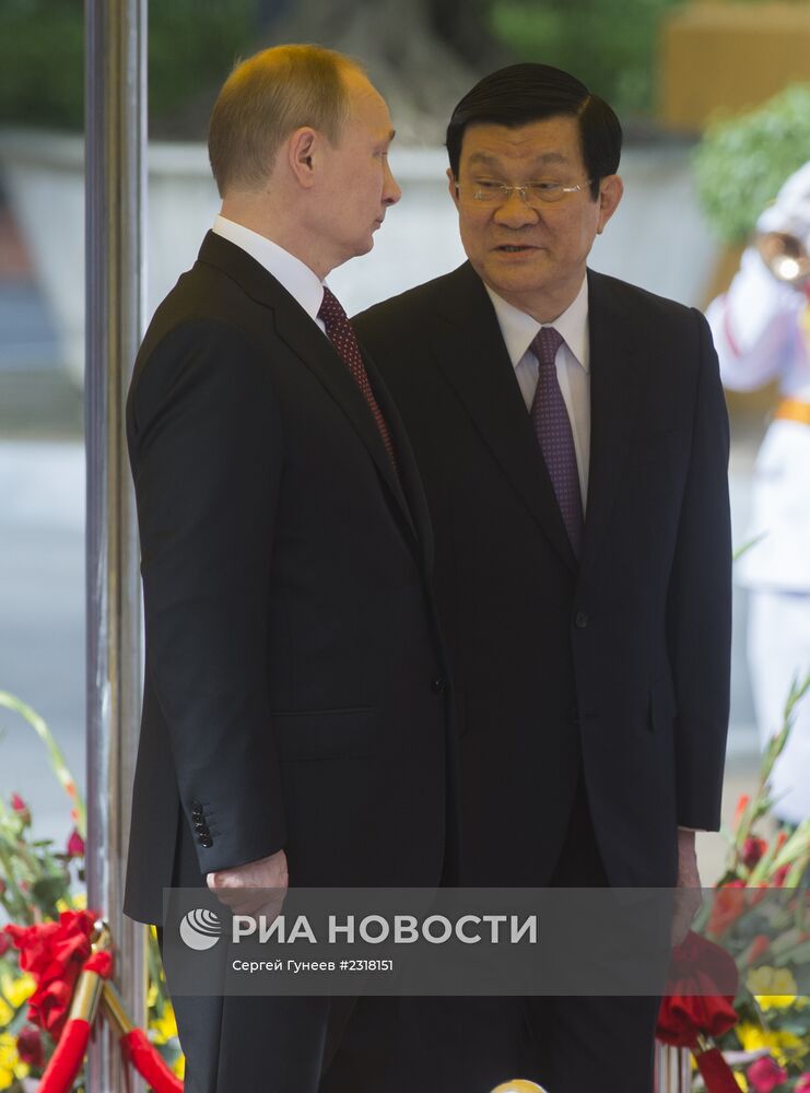 Официальный визит В.Путина во Вьетнам