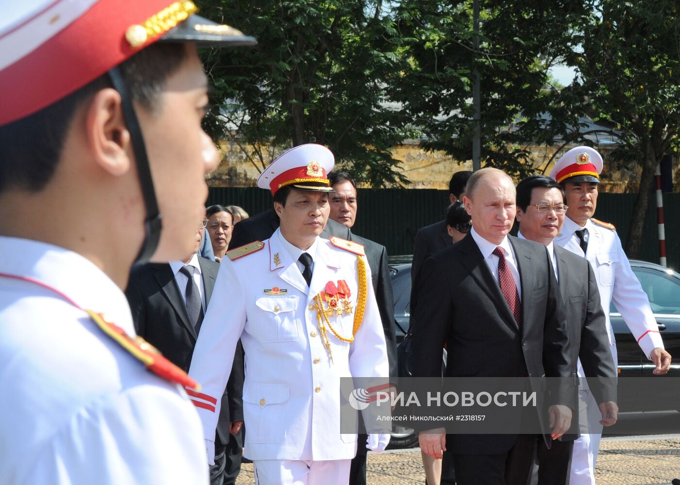 Официальный визит В.Путина во Вьетнам