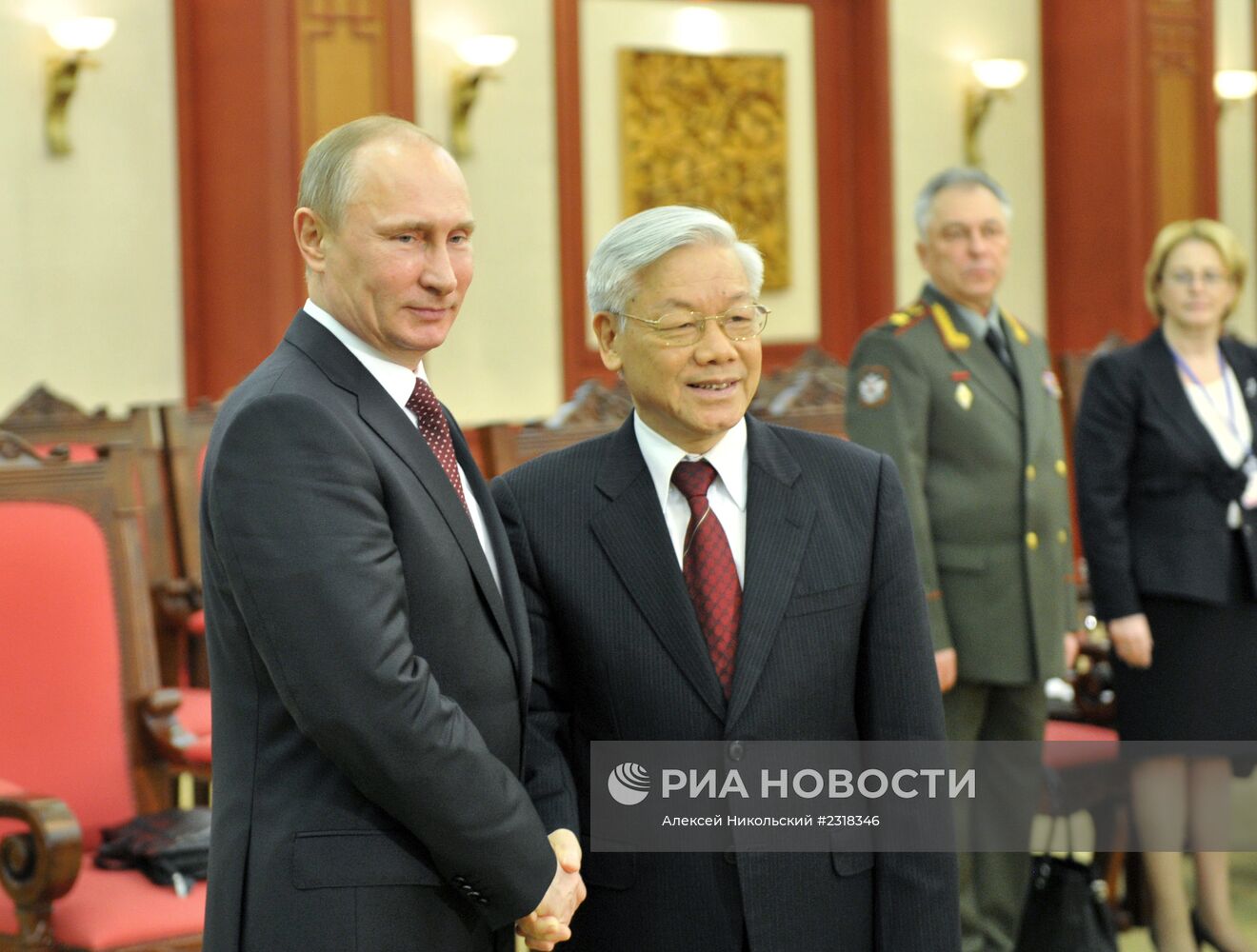 Официальный визит В.Путина во Вьетнам