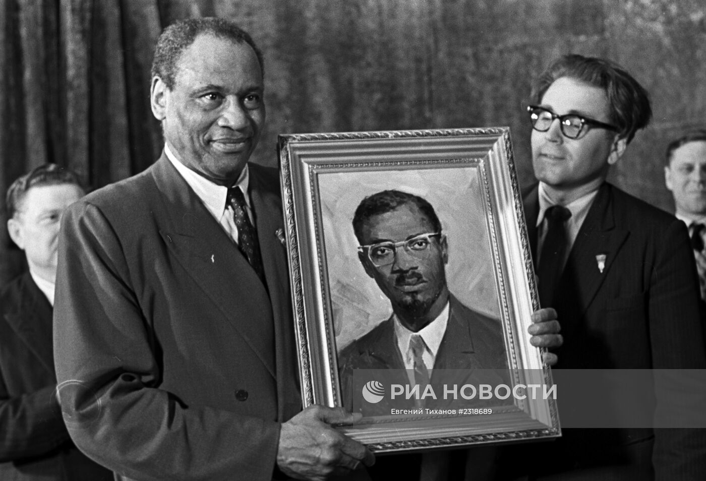 Американский певец Поль Робсон