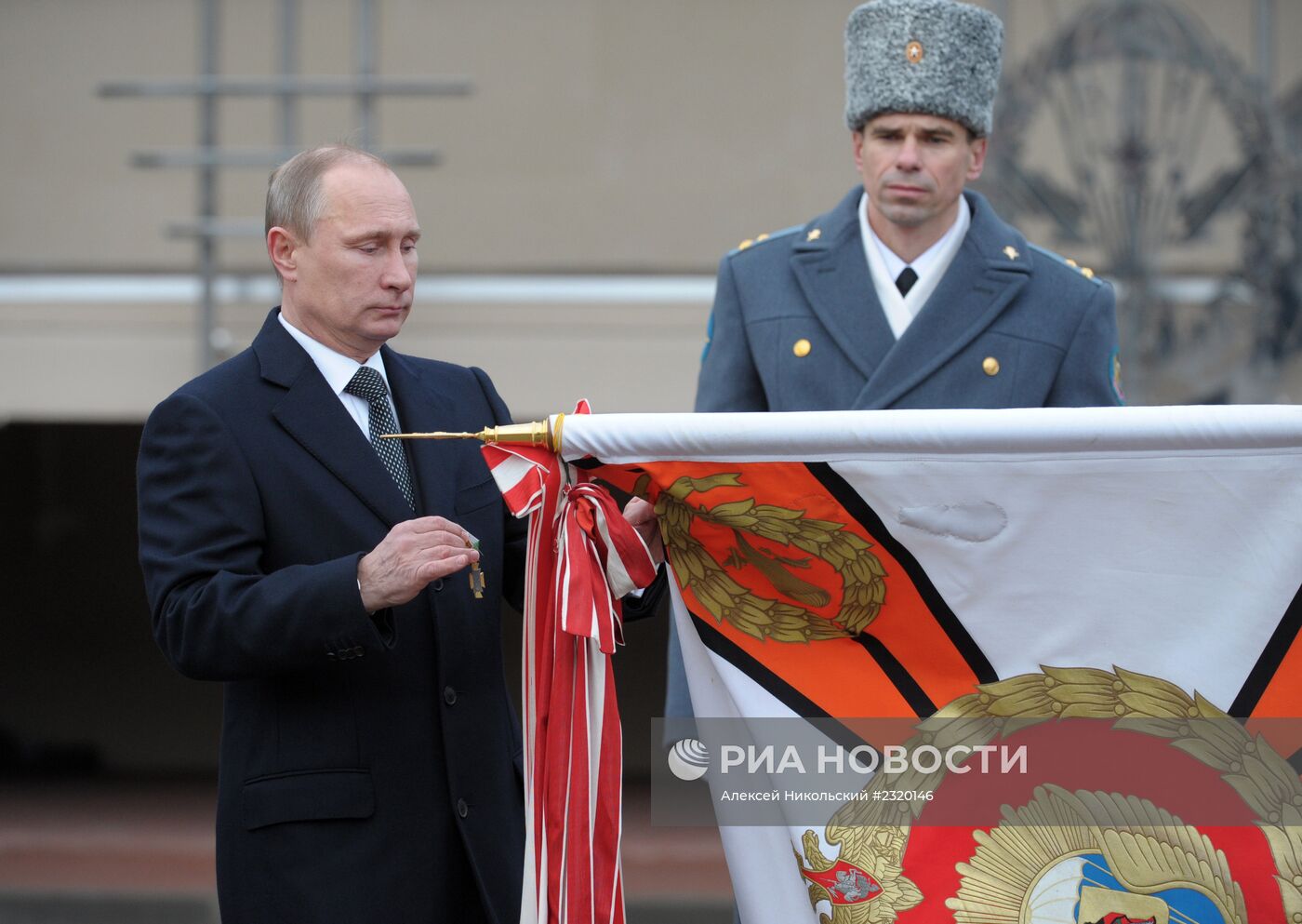 В.Путин посетил Рязанское воздушно-десантное училище