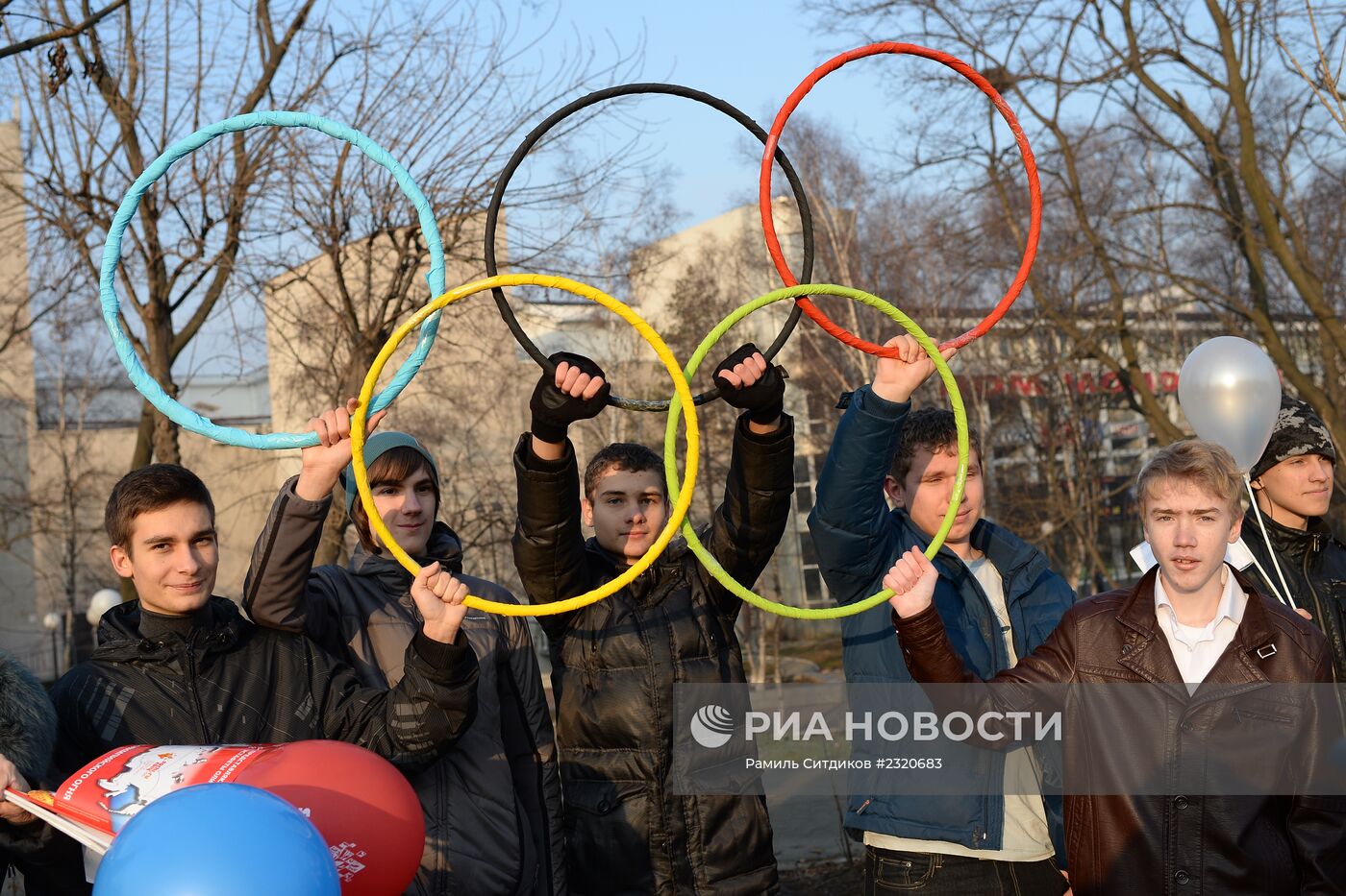 Эстафета Олимпийского огня. Владивосток. День 2