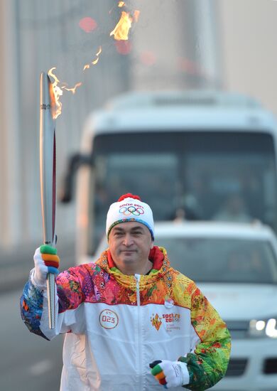 Эстафета Олимпийского огня. Владивосток. День 2