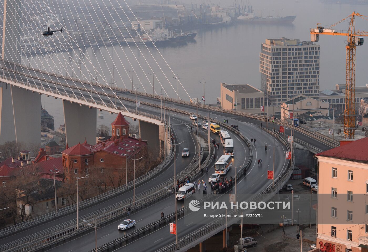 Эстафета Олимпийского огня. Владивосток. День 2