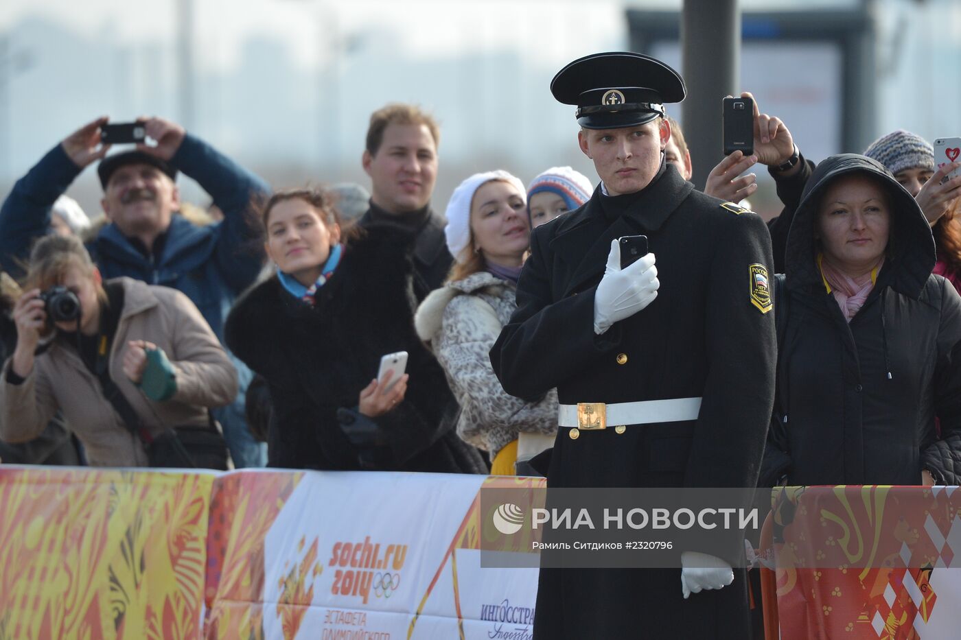 Эстафета Олимпийского огня. Владивосток. День 2