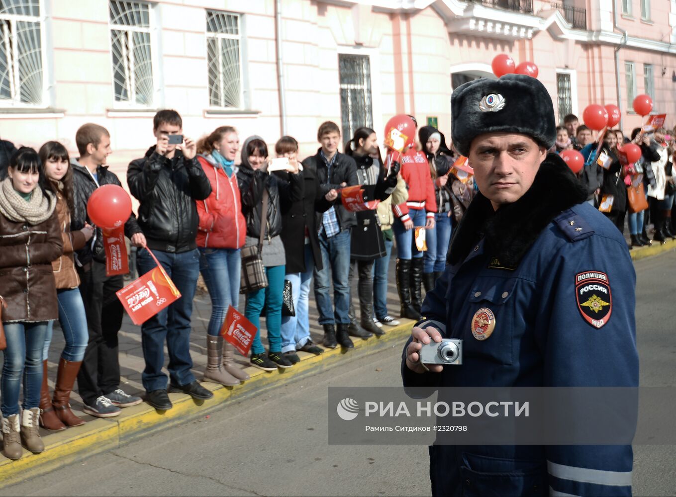 Эстафета Олимпийского огня. Владивосток. День 2