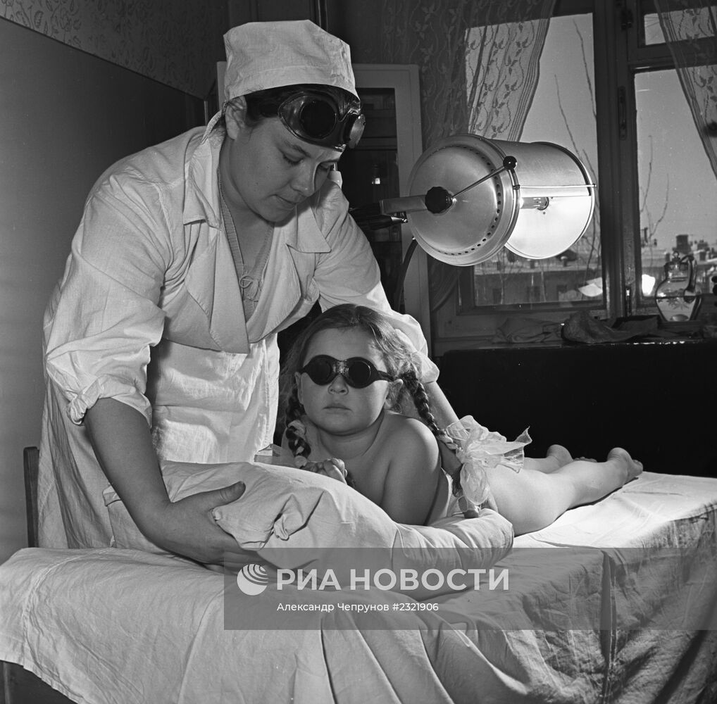 Процедура кварцевания в одном из московских садов