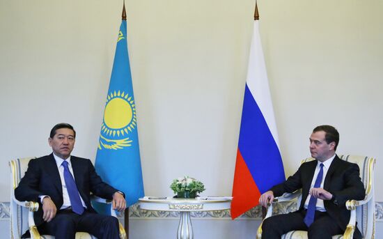 Д.Медведев принимает участие в заседании Совета глав правительств СНГ