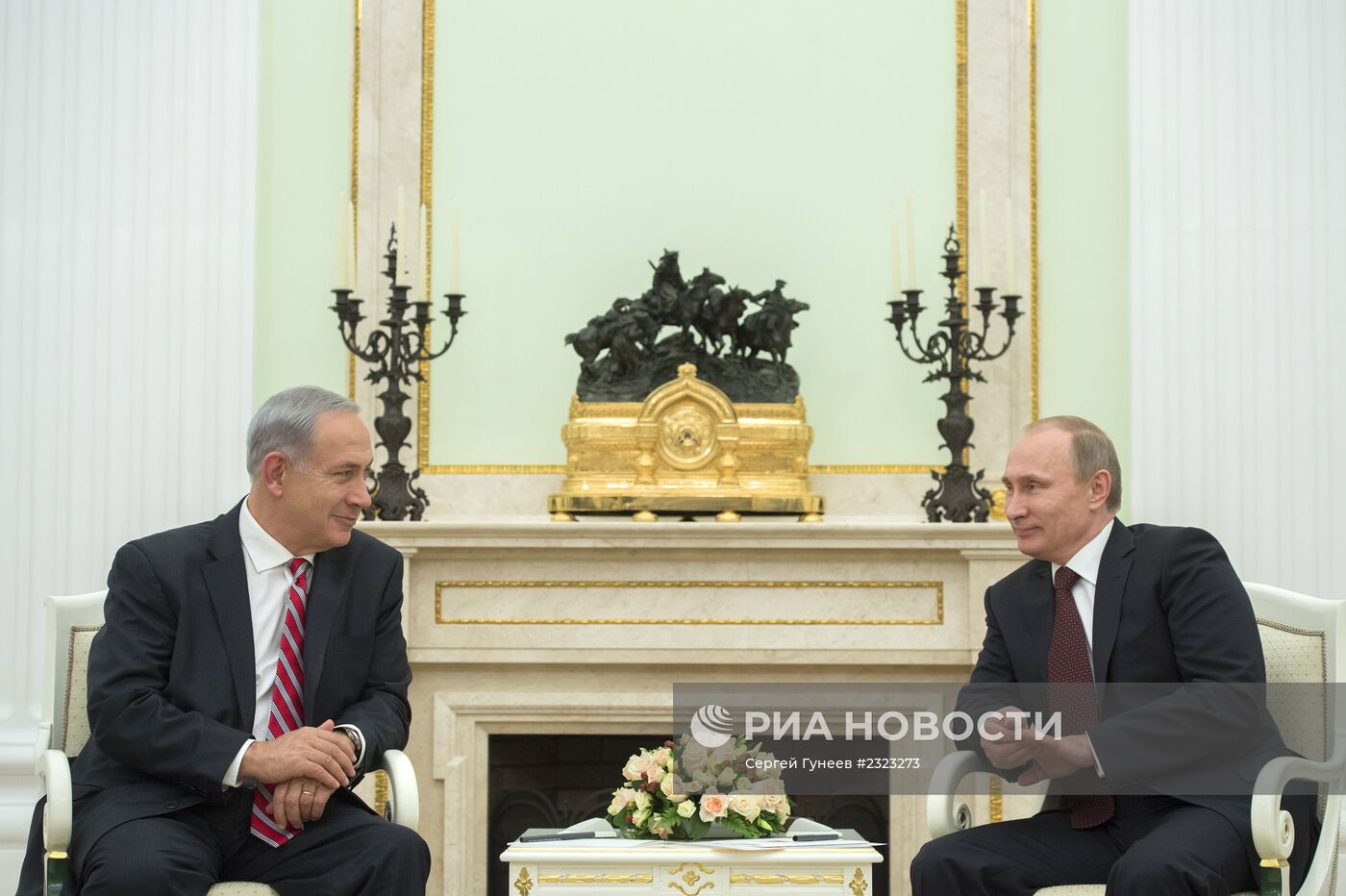 В.Путин встретился с Б.Нетаньяху