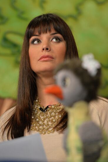 Съемка передачи "Спокойной ночи, малыши!"