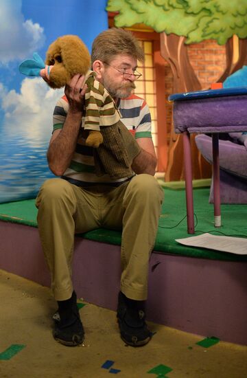 Съемка передачи "Спокойной ночи, малыши!"