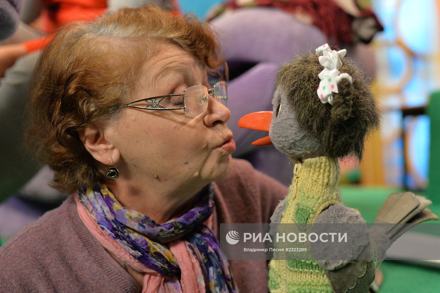 Съемка передачи "Спокойной ночи, малыши!"