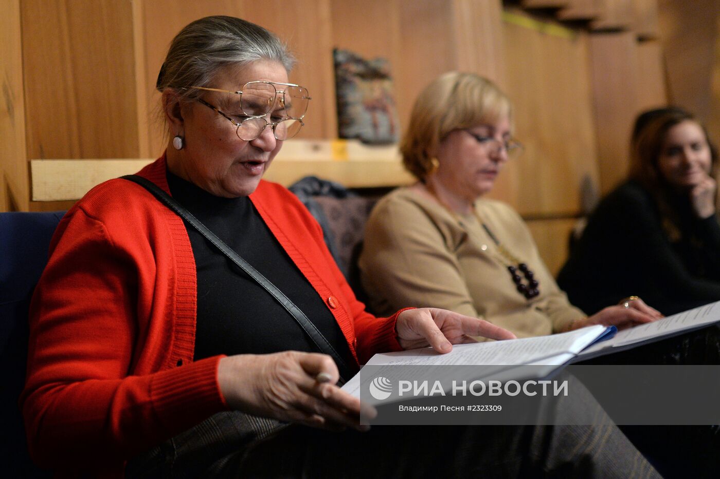 Съемка передачи "Спокойной ночи, малыши!"