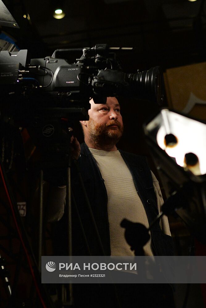 Съемка передачи "Спокойной ночи, малыши!"