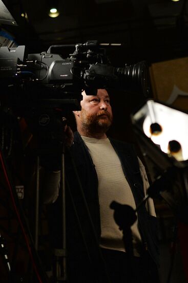 Съемка передачи "Спокойной ночи, малыши!"