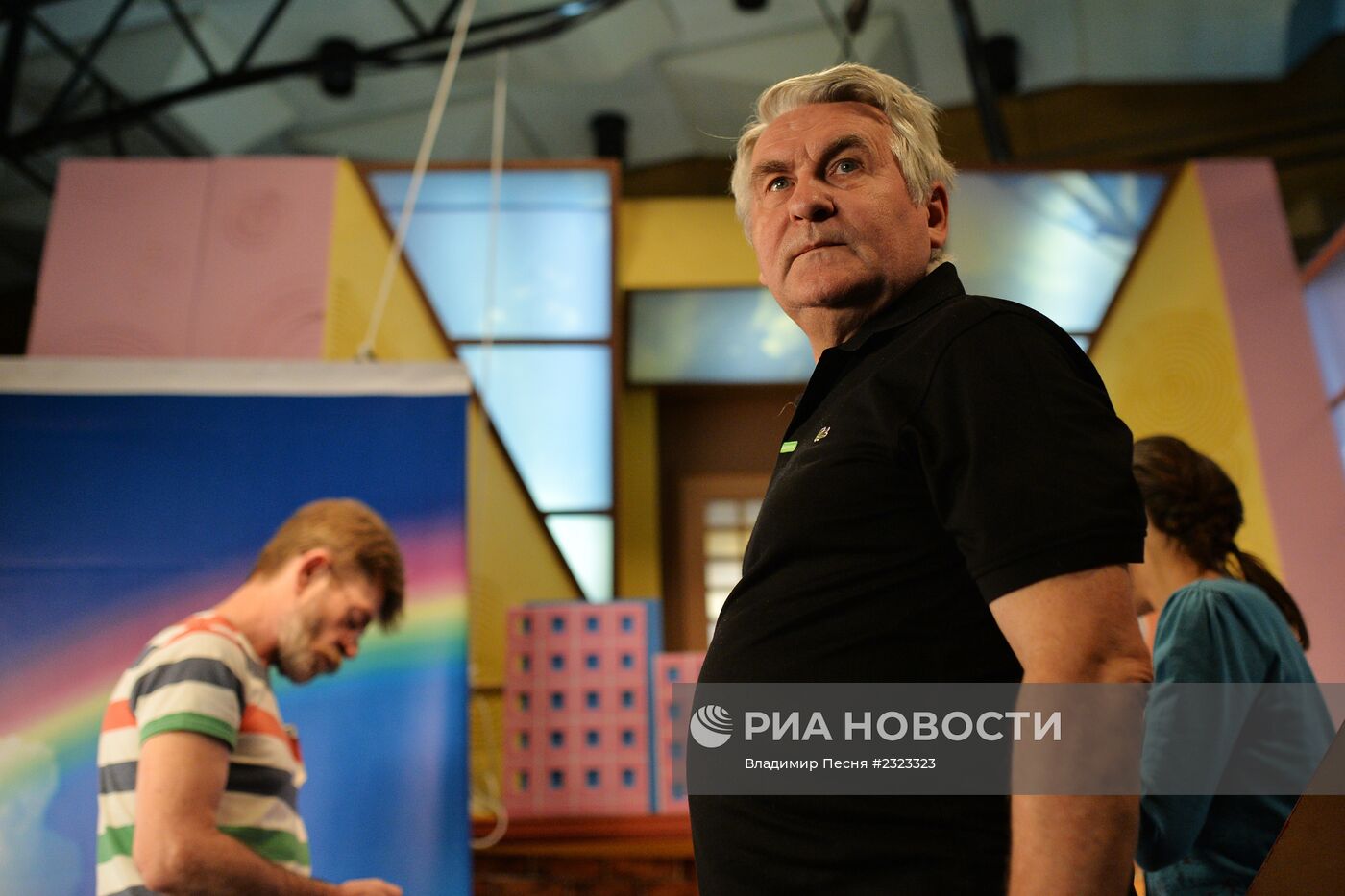 Съемка передачи "Спокойной ночи, малыши!"