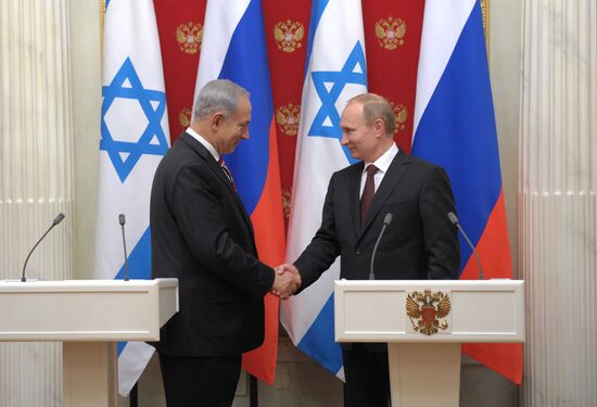 В.Путин встретился с Б.Нетаньяху