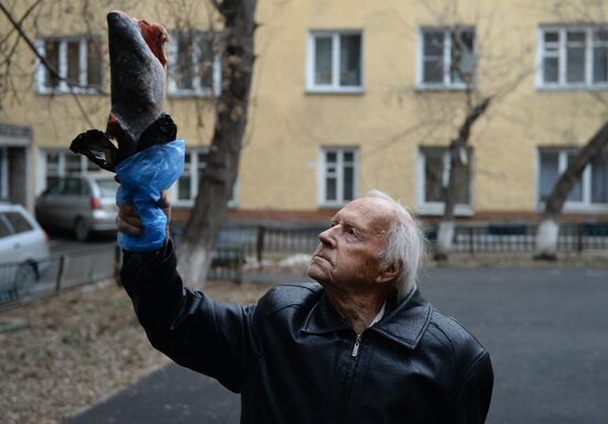 Сибирский долгожитель готовится к Эстафете Олимпийского огня