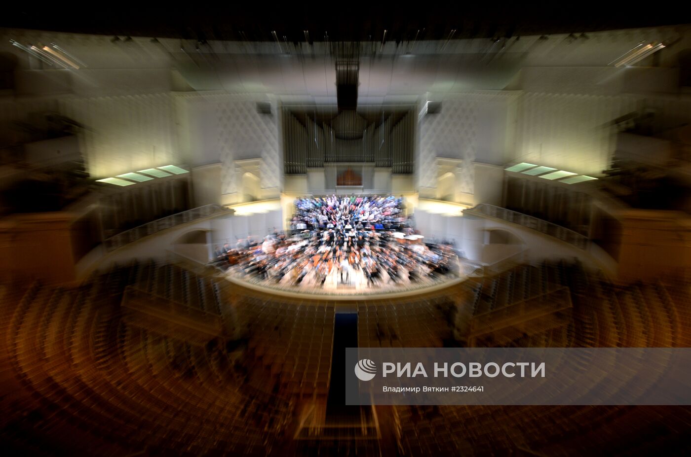 Репетиция Венского филармонического оркестра