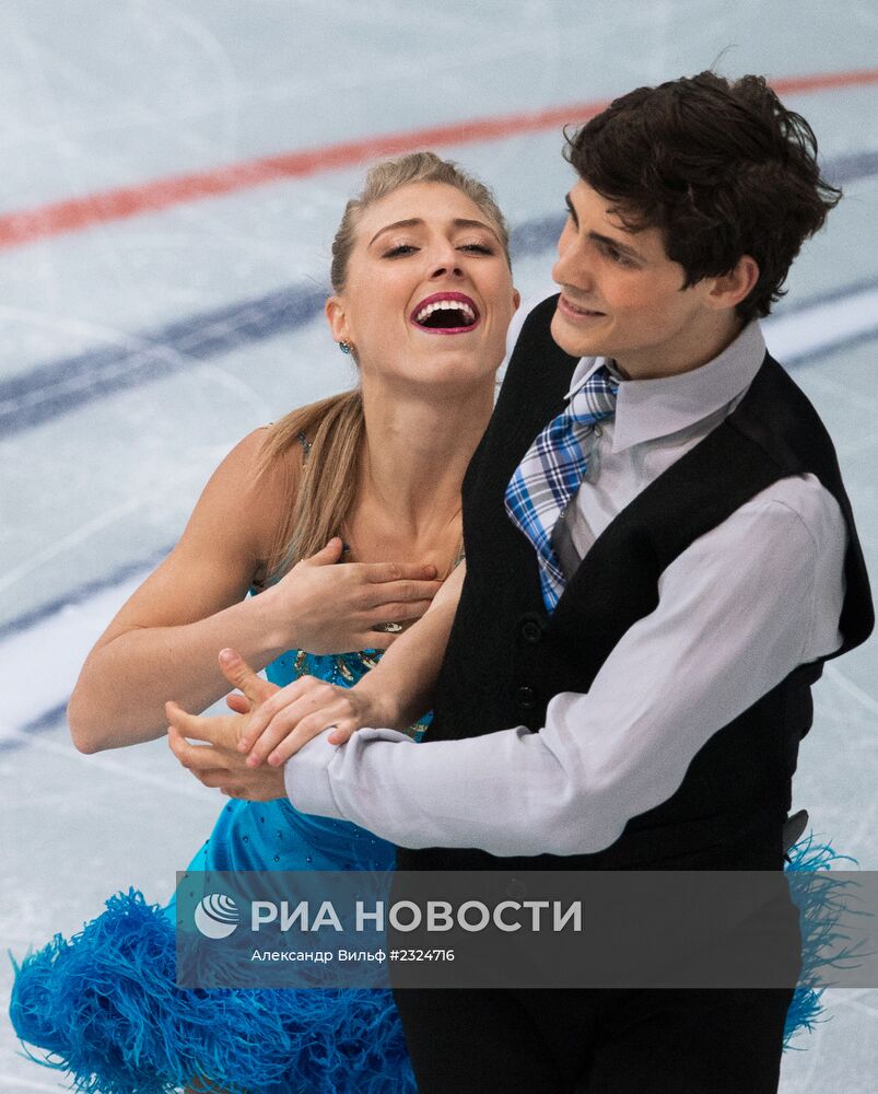 Фигурное катание. VI этап Гран-при. Танцы на льду. Короткая программа