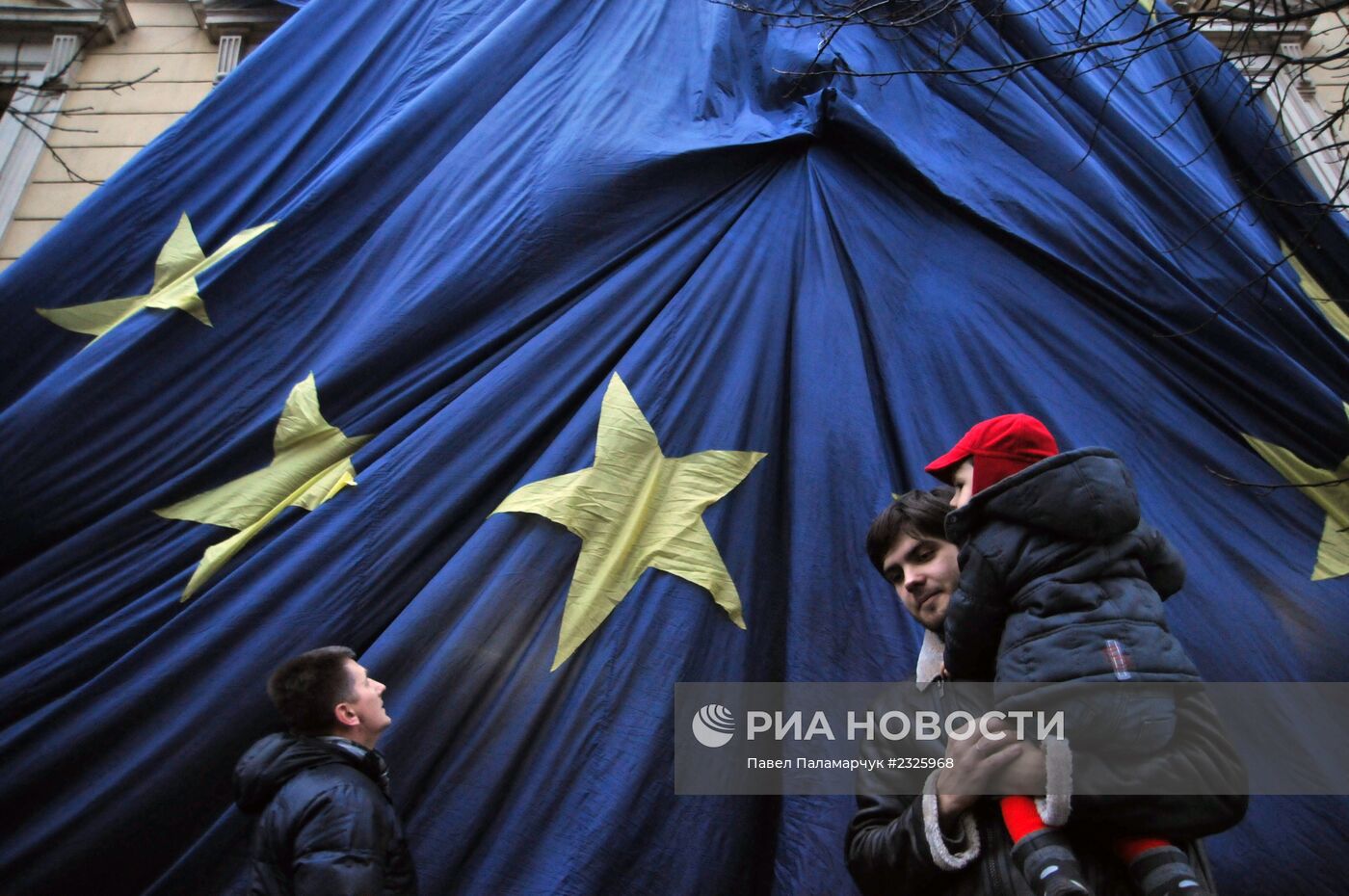 Митинг за евроинтеграцию Украины во Львове